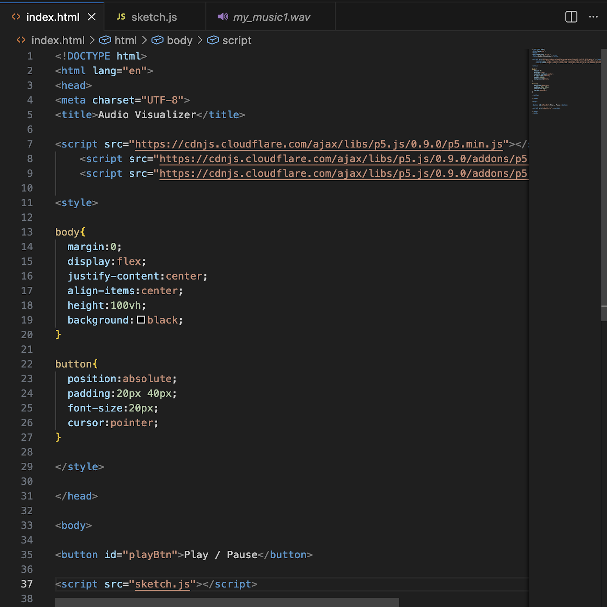 I attempted to edit my own webpage based on the previous tutorial.