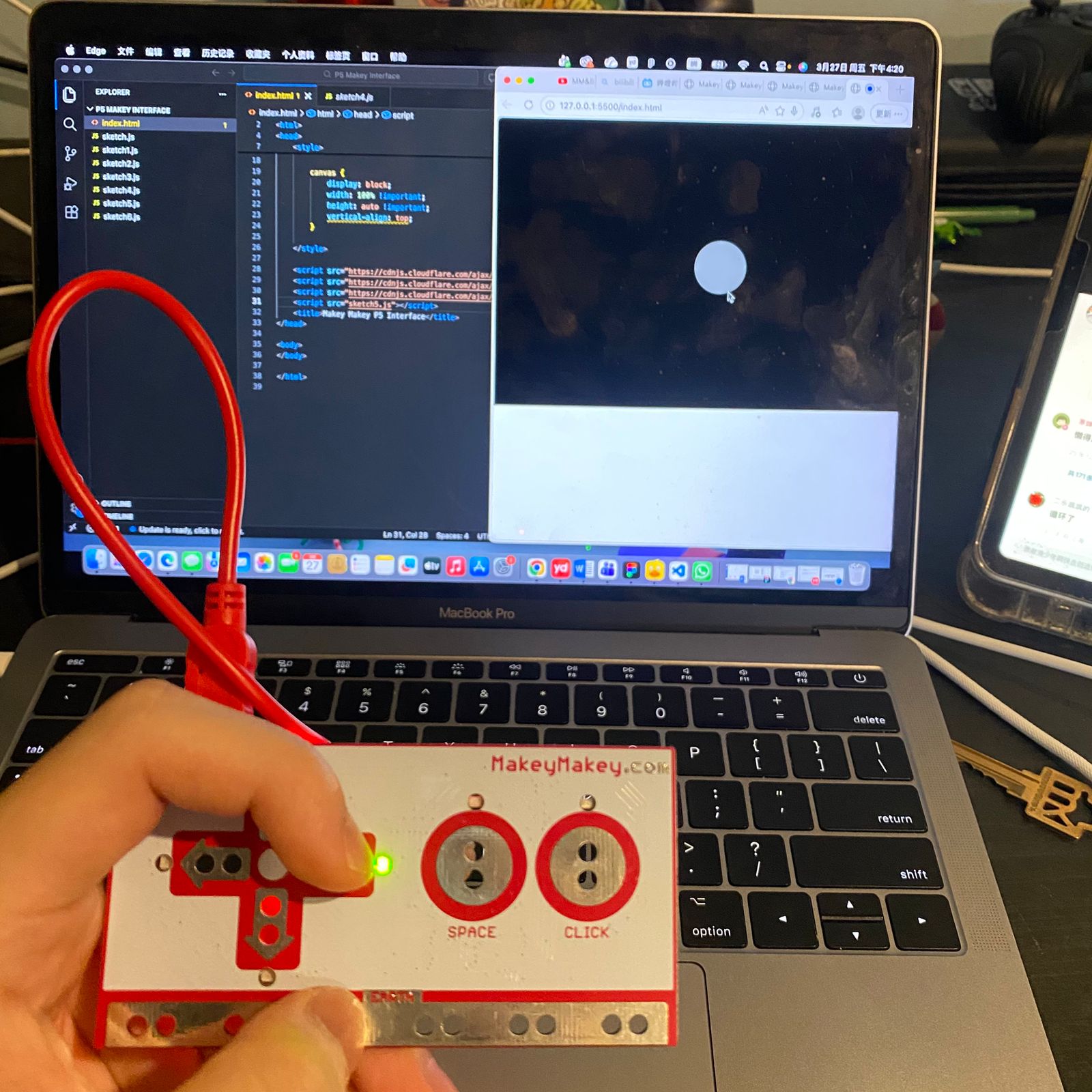 Follow the tutorial to explore the sixth P5js sketch