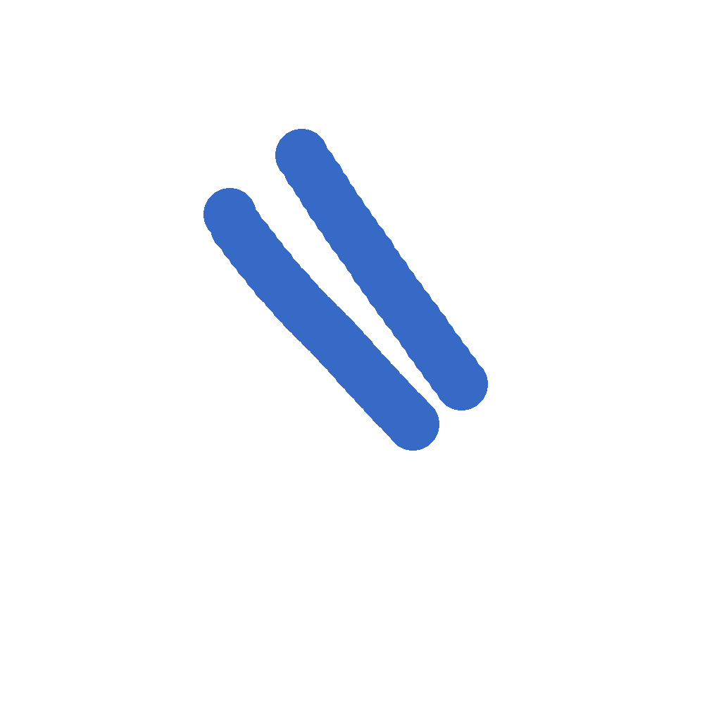 The blue lines element in the icon