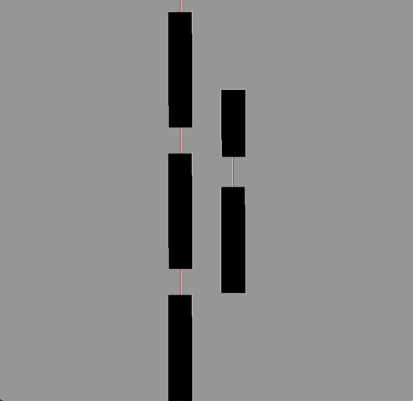 The black rectangle elements in the first icon