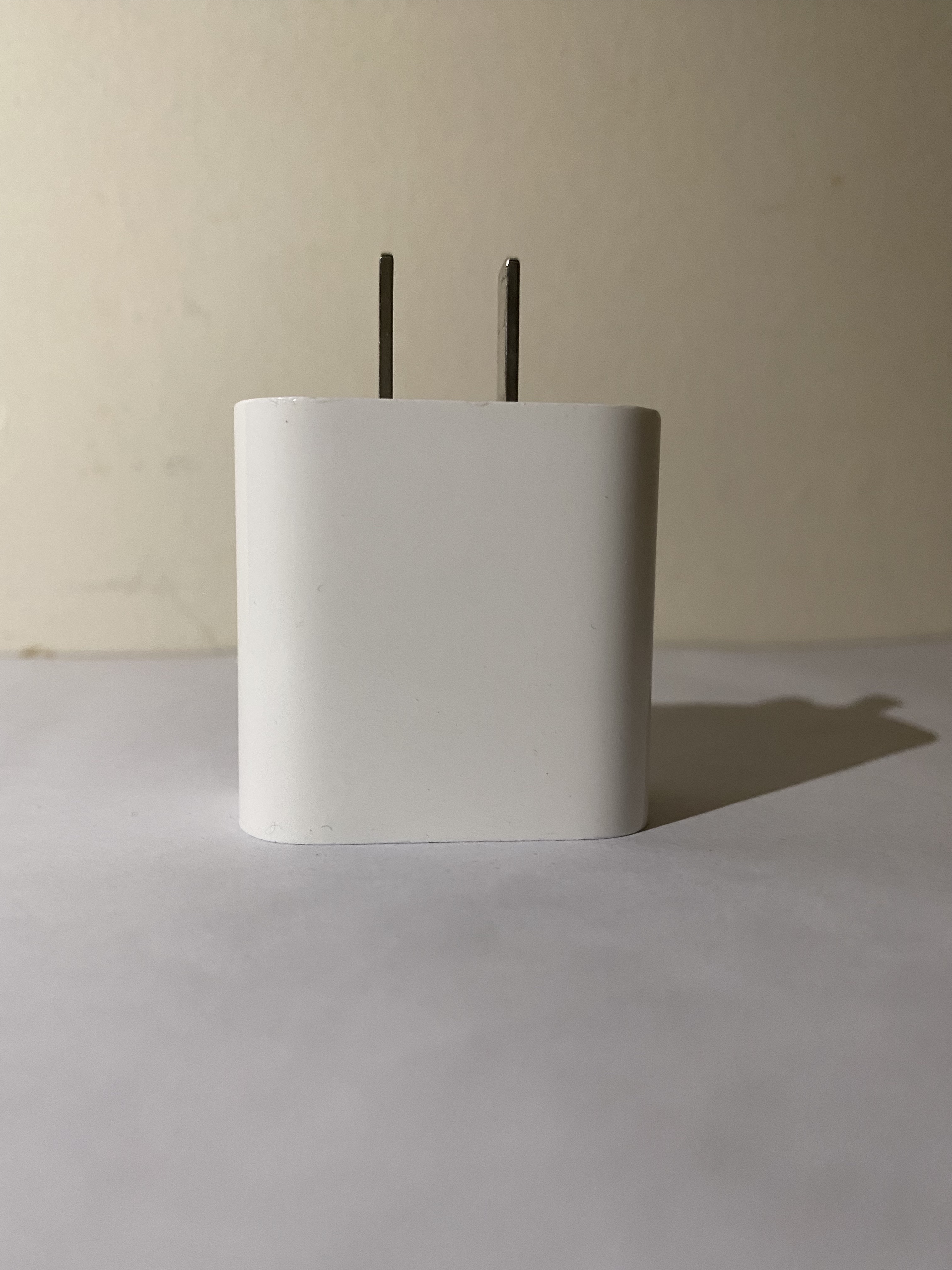 The front view of the plug