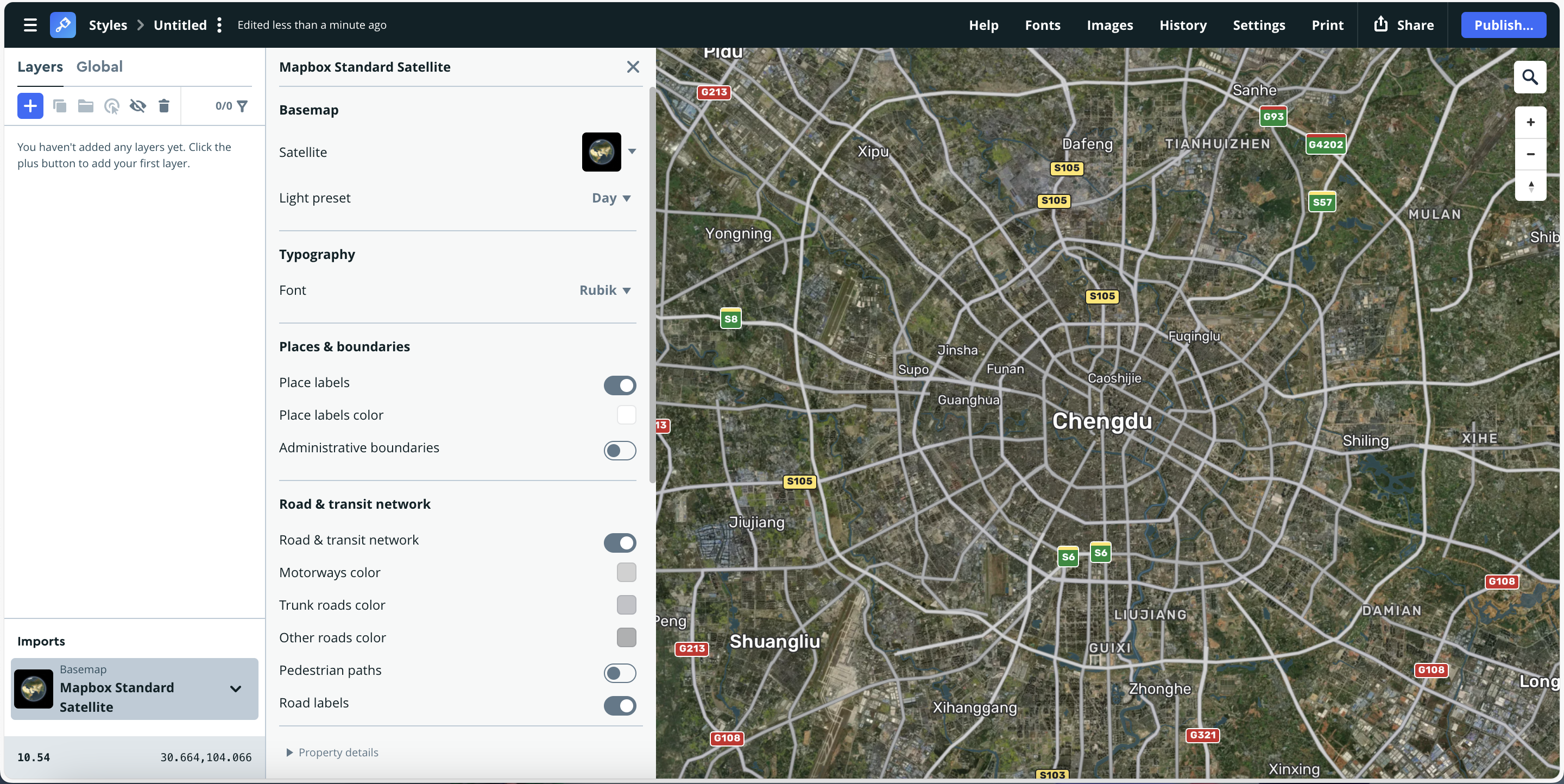 A regional satellite overview showing the ring-road system and transportation network. This perspective illustrates urban sprawl and infrastructural density, useful for urban growth studies.