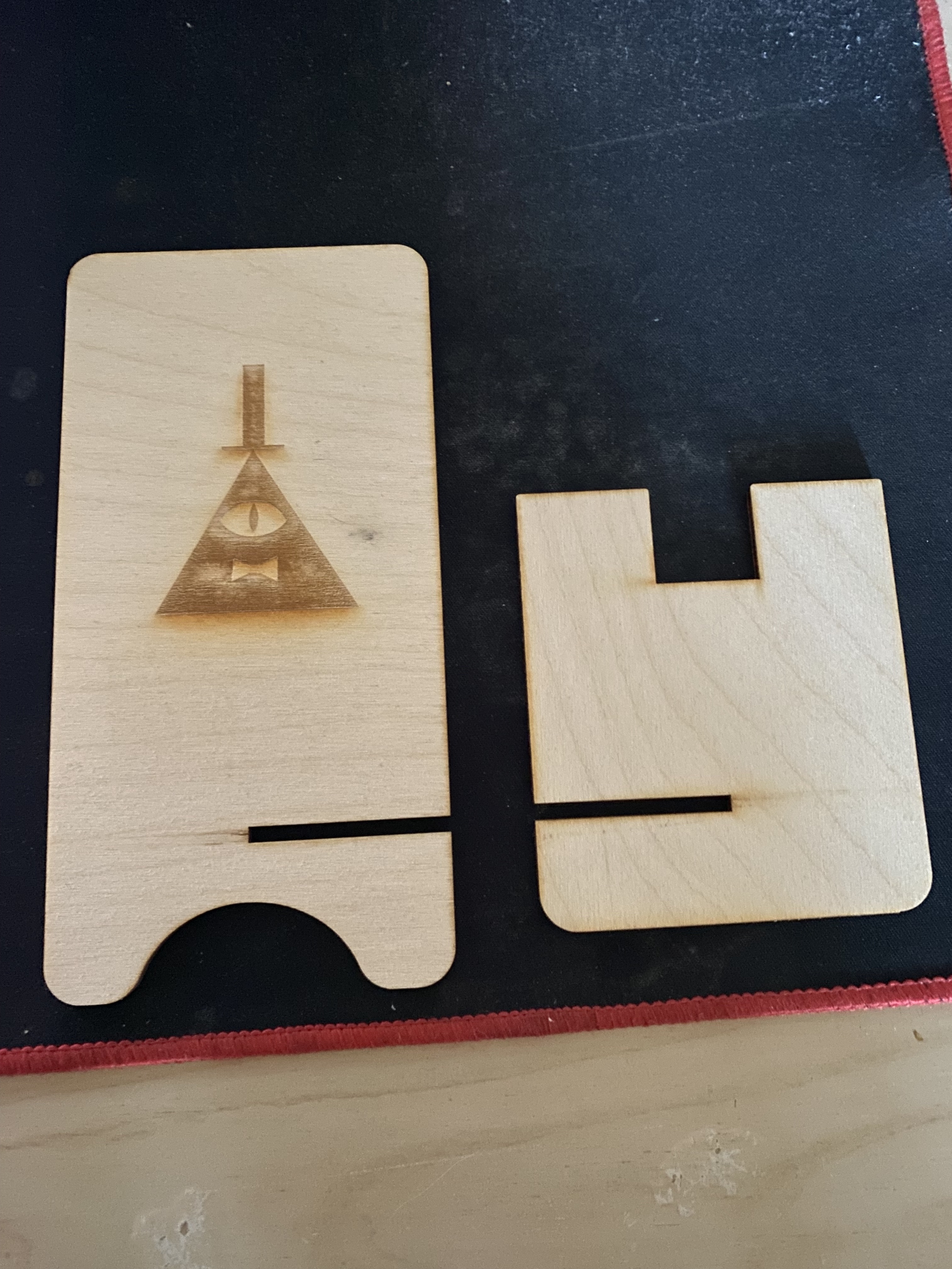 Laser cut product (front)