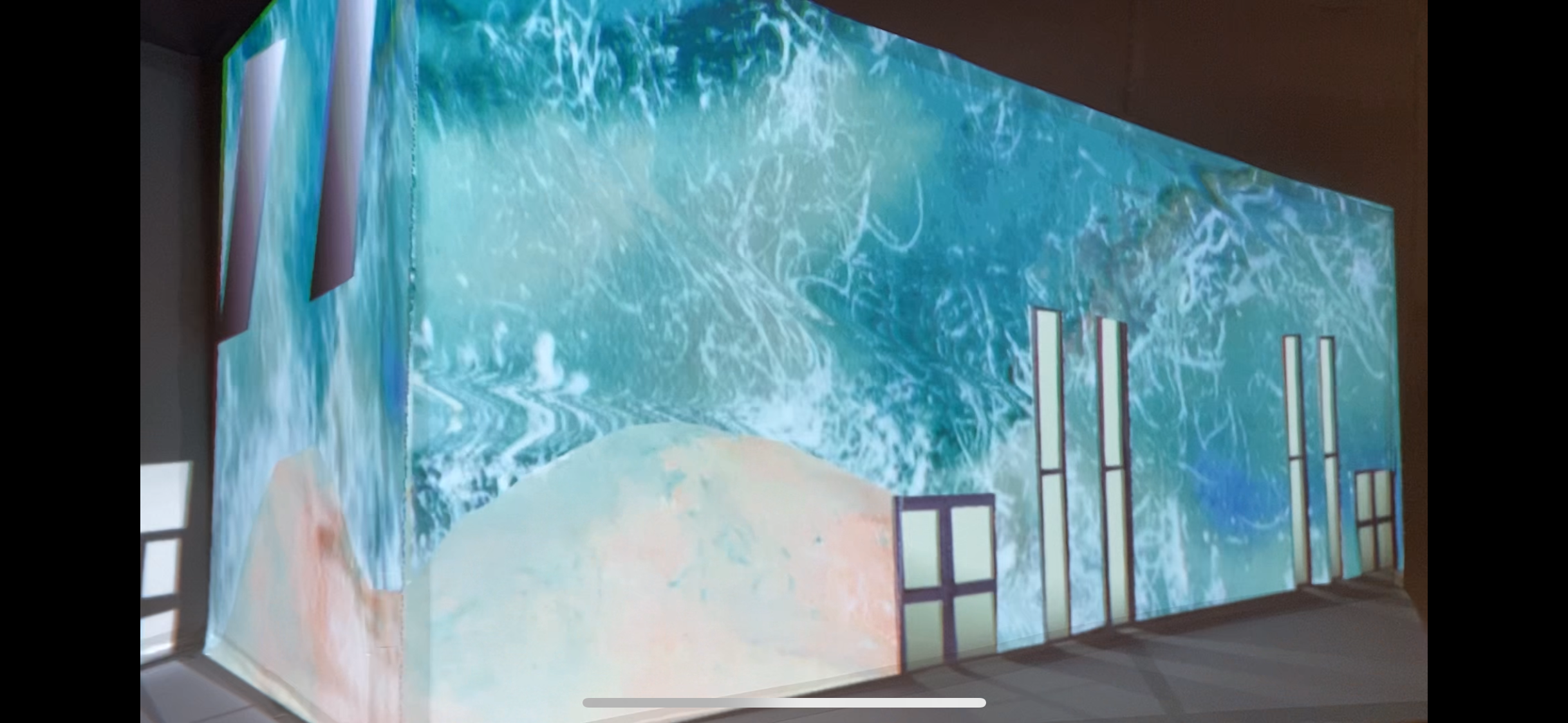 Projection close look detail