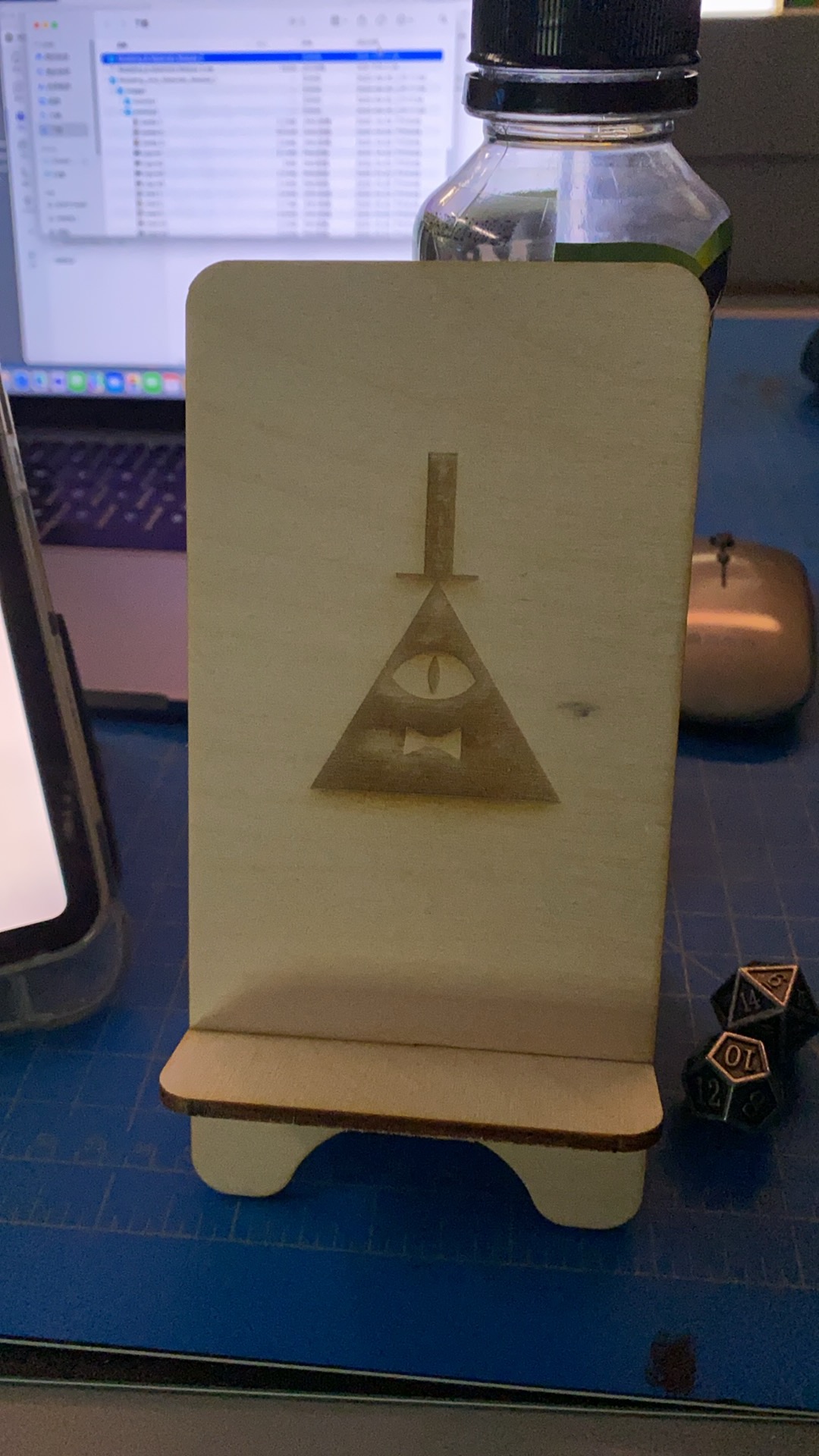 Laser cut production setup version